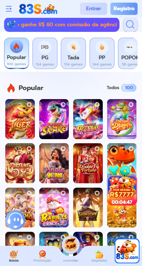 Aplicativo Oficial 83s.com para Celular